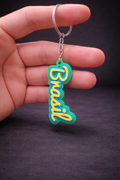 Chaveiro Brasil cores Vibrantes