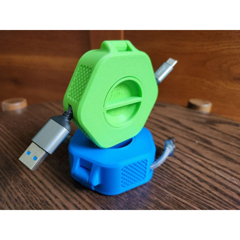 Organizador de Cabos Portátil – Suporte para Carregador, Fone e USB
