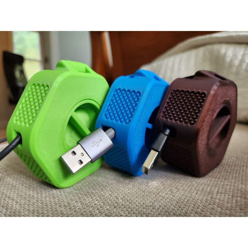Organizador de Cabos Portátil – Suporte para Carregador, Fone e USB