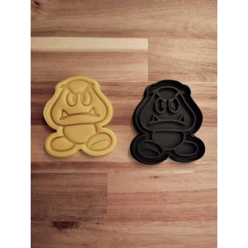 Cortadores de biscoitos temáticos do Mario Bros 12 Unidades.